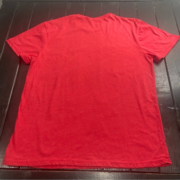 ELF WILL FARREL OMG SANTA CHRISTMAS Red Men's T-Shirt Large - Picture 2 of 5